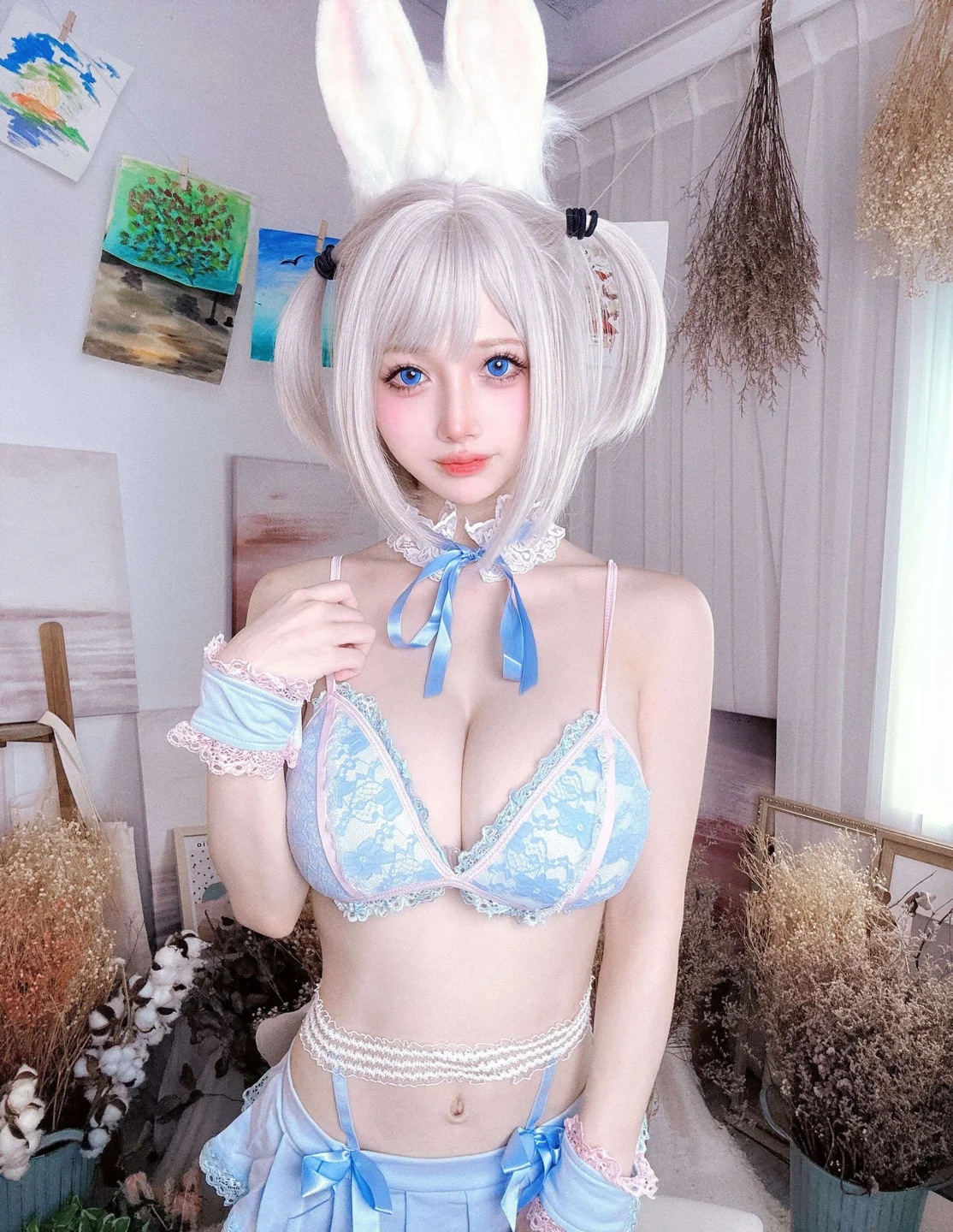 沖田凜花Rinka - 蓝色兔子 [70P-307MB] tg@simisebaisi 【丝足阁】017.webp